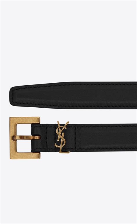 cintura sottile ysl|cintura uomo ysl.